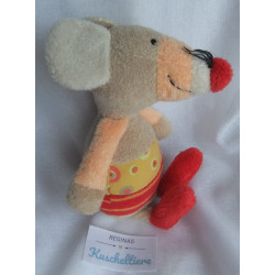 Sterntaler - Kuscheltier - Spieltier - Maus mit Rasselgeräusch - ca. 25 cm groß - Schlenker