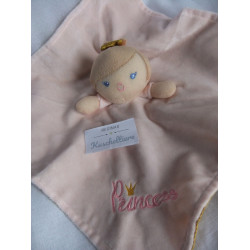 Baby Starters - Schmusetuch - Princess - mit Stickerei, Rasselgeräusch - ca. 35 cm x 34 cm groß