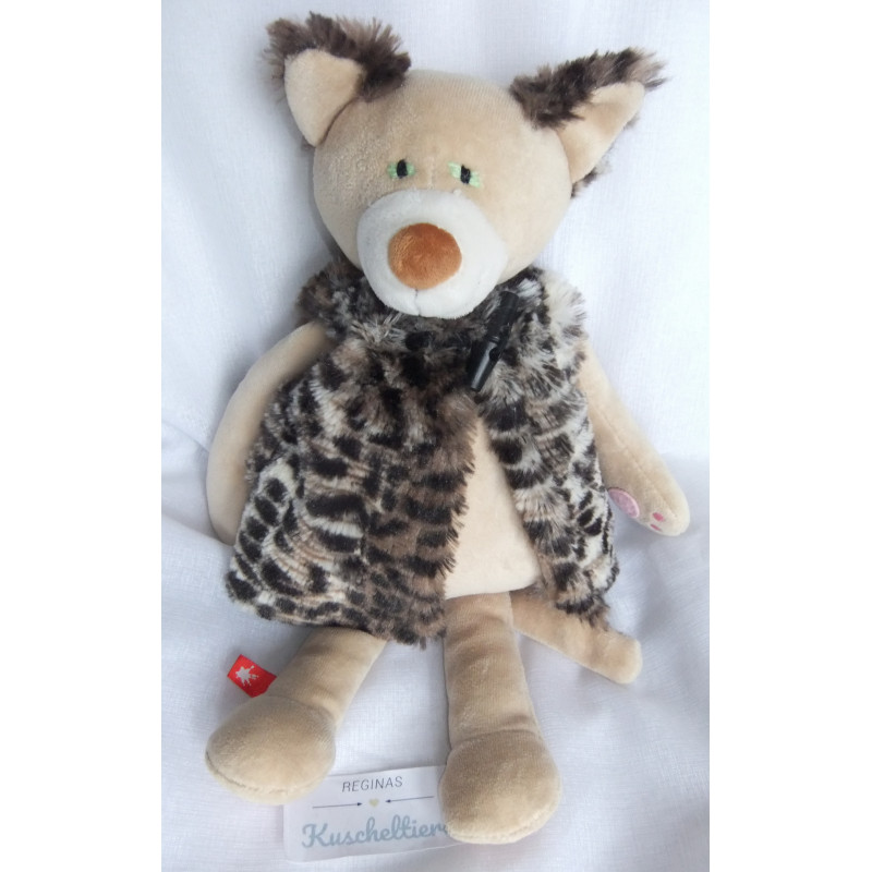 Sigikid - Plüschtier - Catwalk Pet Kater Mallow - beige - ca. 35 cm groß Schlenker
