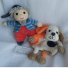 Sterntaler - Rasselgreifling kleine Nickipuppe und kleines Schnuffeltuch Hund mit Rasselgeräusch