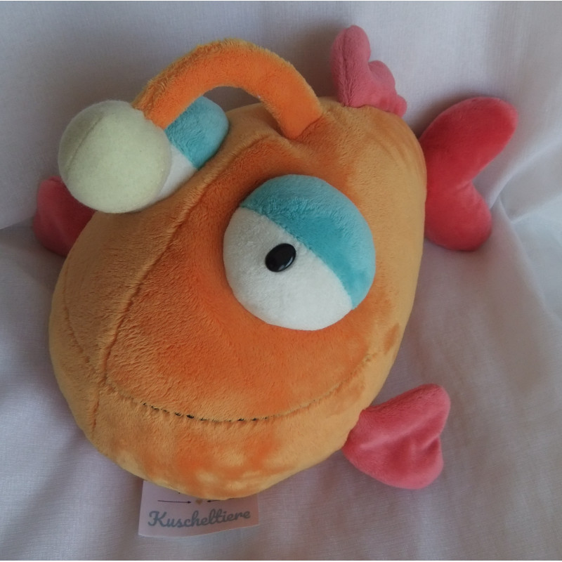 Nici - Plüschtier - Fisch - Laternenfisch Luigi Orange - orange - ca. 35 cm lang
