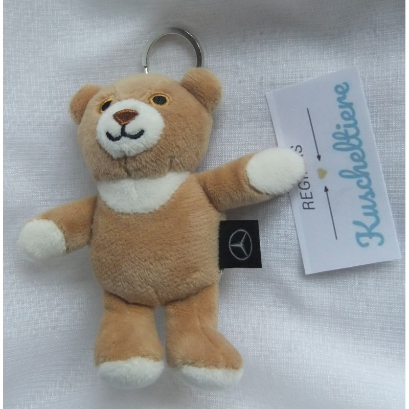 Mercedes - Schlüsselanhänger - Bär Carl - braun, beige - ca. 11 cm groß - Schlenker