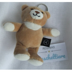 Mercedes - Schlüsselanhänger - Bär Carl - braun, beige - ca. 11 cm groß - Schlenker