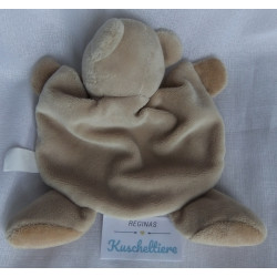 Schmusetuch - Bär - braun - ca. 22 cm lang