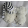 Sunkid Plüschtier Eisbär und Senca Plüschtier Eisbär mit Schal und Zipfelmütze