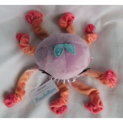 Nici - Plüschtier - Krake Oktina Oktopus - lila, orange, rosa - ca. 25 cm groß - Schlenker