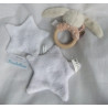 Little Dutch - zwei Schmusetücher Stern und Greifling Holzring Hase