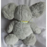 Morgenroth - Spieltier - Plüschtier - Elefant grau mit karierter Schleife - ca. 40 cm groß - Schlenker