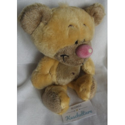 Depesche - Vintage Plüschtier - Pimboli - hellbraun - ca. 30 cm groß - Schlenker
