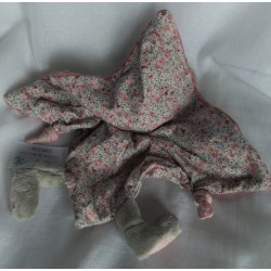 Sterntaler - Schmusetuch - Maus Mabel Millefleur - rosa - ca. 28 cm lang
