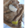 Babylove - zwei Schmusetücher - Affe braun/braun-ocker gestreift und Bär beige, hellbraun mit Honigtöpchen