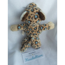 Nici - Plüschtier - Wild Friends - Leopard braun mit türkisen Punkten - ca. 15 cm groß - Schlenker