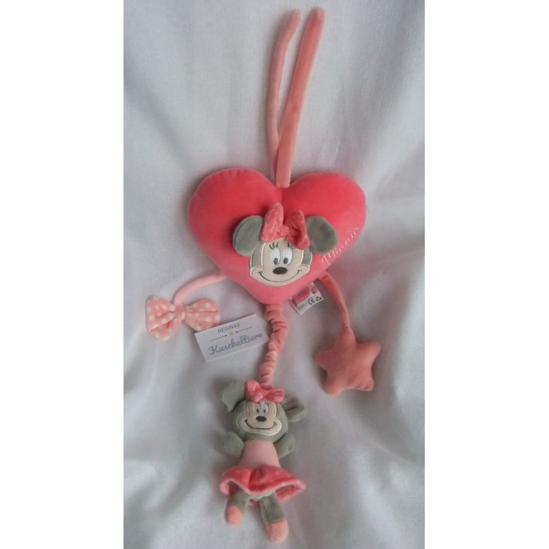 Disney Baby - Herz Spieluhr Minnie Mouse - Melodie: Guten Abend, gut' Nacht - ca. 30 cm lang