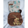 Nici - Rucksack - Hase - Ralf the Rabbit - alte Serie - Brauntöne - mit verstellbaren Tragegurte - ca. 29 cm groß