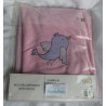Aldi - Florett - Kuscheldecke - Nicki-Decke - Vogel - rosa, lila - ca. 70 cm x 100 cm