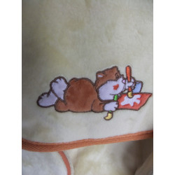 Nici - Rucksack - Hamster Timothy - gelb, orange, braun -  verstellbare Tragegurte - ca. 29 cm groß