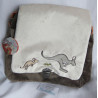 Nici - Umhängetasche Känguru - verstellbarer Tragegurt - ca. 30 cm x 26 cm cm groß