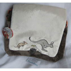 Nici - Umhängetasche Känguru - verstellbarer Tragegurt - ca. 30 cm x 26 cm cm groß