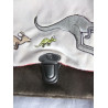 Nici - Umhängetasche Känguru - verstellbarer Tragegurt - ca. 30 cm x 26 cm cm groß