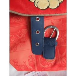 Depesche - Vintage Diddl - Rucksack Bibombl rot, blau - verstellbare Tragegurte - ca. 27 cm hoch und ca. 30 cm lang