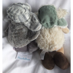Weltbild - Plüschtier Schaf Olli dein Wegbegleiter und Pinguin Leo dein Beschützer
