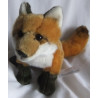 Uni Toys - Plüschtier - Fuchs - rotbraun, braun, weiß - ca. 25 cm hoch und ca. 15 cm lang