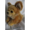 Uni Toys - Plüschtier - Hund Chihuahua - braun, weiß - ca. 18 cm hoch und ca. 17 cm lang