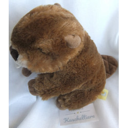 Bob der Bär - Spieltier - Plüschtier - Biber - Brauntöne - ca. 20 cm hoch und 10 cm lang