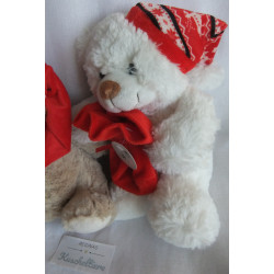 Tedi Kuschelfreund Plüschtier Bär mit Weihnachtsmütze und Weihnachtssack - Innovations Club Bär mit Weihnachtsmütze