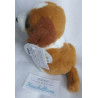 Heunec - Plüschtier - Spieltier - Hund Mini Bernhardiner Misanimo - braun, weiß - ca.12 cm groß - sitzend