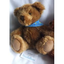 Zwei Plüschtiere - Minifeet Plüschtier Bär mit Pullover (Volksbank) und Fairytalebears Plüschtier Bär mit Halstuch