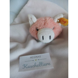 Steiff - Schmusetuch Schweinchen Piggilee - mit Schnullerhalter - ca. 25 cm lang