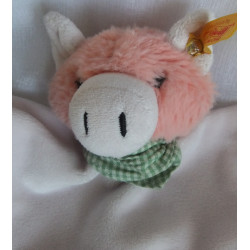 Steiff - Schmusetuch Schweinchen Piggilee - mit Schnullerhalter - ca. 25 cm lang