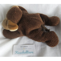 Nici - Plüschtier - Schaf Loisl - Brauntöne - ca. 20 cm - lang