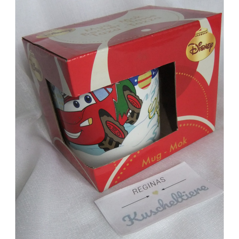 Disney Pixar - Tasse Weihnachtstasse Mug Cars - 200 ml - ca. 8,5 cm hoch