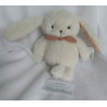 H&M - Plüschtier - Hase weiß, rosa mit Schleife altrosa - ca. 21 cm groß - Schlenker