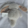 H&M - Plüschtier - Hase weiß, rosa mit Schleife altrosa - ca. 21 cm groß - Schlenker