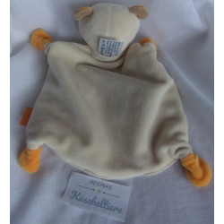 Beauty Baby - Schmusetuch - Bär - beige, braun - mit Rasselgeräusch - ca. 24 cm lang
