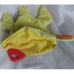 Kik - Ergee - Schmusetuch - Handpuppe - Küken mit Beißecke - gelb, orange - ca. 19 cm lang