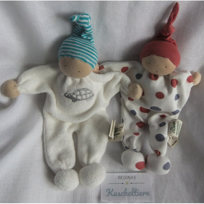 Alana - Schmusetücher - Pärchen - Wichtel / Zwerg - ca. 20 cm lang