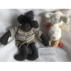 Sigikid - Plüschtierpärchen - Little Friends Maus - Schaf Mini
