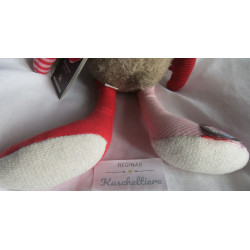 Sigikid - Kuscheltier Spielfigur - Patchwork Sweety Hase mit Halstuch - bunt - ca. 40 cm groß - Schlenker