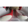 Sigikid - Kuscheltier Spielfigur - Patchwork Sweety Hase mit Halstuch - bunt - ca. 40 cm groß - Schlenker