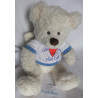 Sunkid - Plüschtier - Eisbär Bär Schutzengel mit T-Shirt Mein Engel - ca. 25 cm groß - sitzend