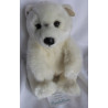 WWF Plüsch - Plüschtier - Eisbär - ca. 22 cm hoch und ca. 20 cm lang - sitzend