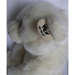 WWF Plüsch - Plüschtier - Eisbär - ca. 22 cm hoch und ca. 20 cm lang - sitzend