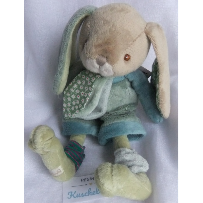 Bukowski Design - Plüschtier - Hase Benji - grün - ca. 25 cm groß - Schlenker