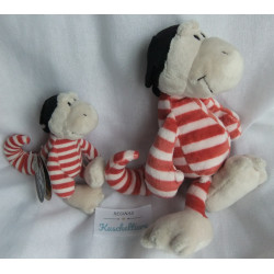 Nici - Plüschtiere - Pirat - zwei Geckos mit Kappe - ca. 15 cm und ca. 25 cm groß - Schlenker