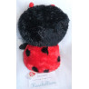 Ty - Plüschtier - Marienkäfer Bugsy - schwarz, rot - ca. 15 cm groß