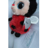 Ty - Plüschtier - Marienkäfer Bugsy - schwarz, rot - ca. 15 cm groß